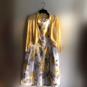 Easter Dress w/ sweater